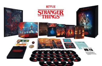 The complete Stranger Things DVD set includes 25 discs and costs around $200