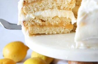 Lemon Cloud Cake with Lemon Filling and Lemon Buttercream